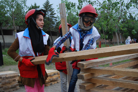 رقابت ۹۰۰ دانش‌آموز در مرحله کشوری المپیاد آماده/ شبیه‌ساز ابتکاری زلزله