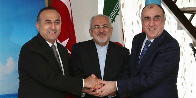 ششمین نشست سه جانبه وزرای خارجه ایران، ترکیه و آذربایجان در استانبول