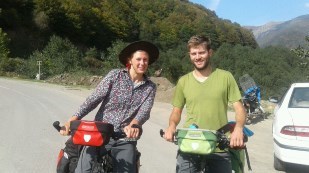 سفر زوج دوچرخه سوار بلژیکی به ماسوله