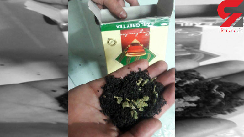 کشف ماده مخدر گل در چای ایرانی +عکس