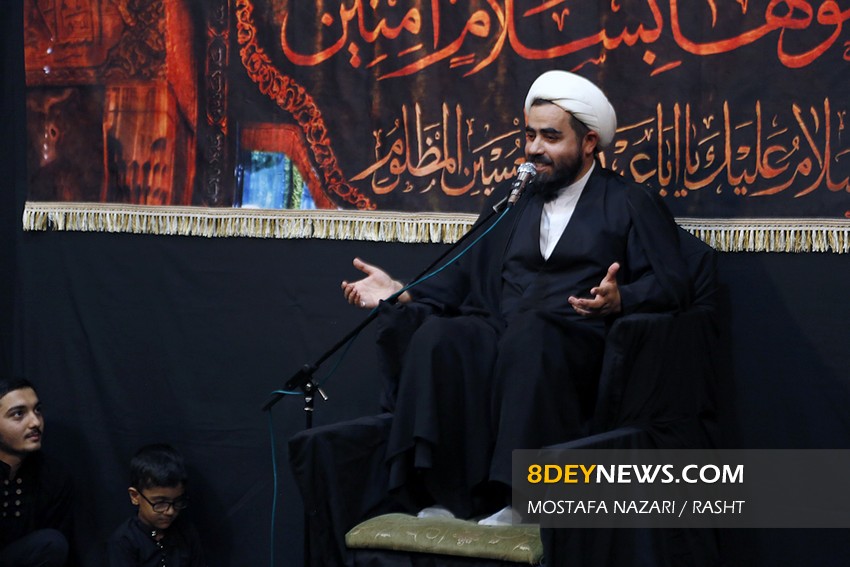 شهادت مدافع حرمی که در مسجد قدس رشت به منبر می رفت + تصاویر