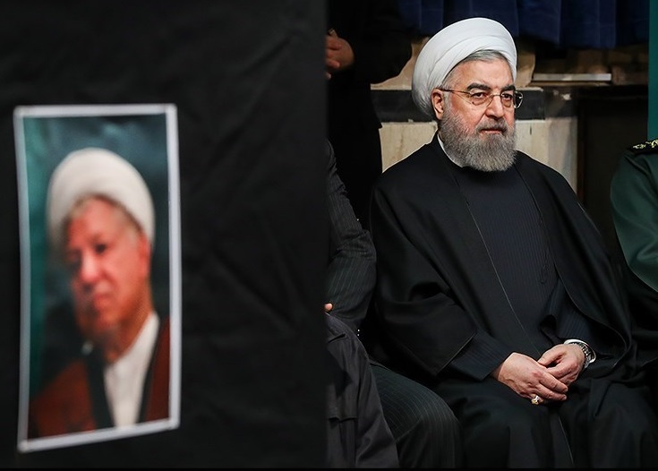 روحانی: فرمان عملیات کربلای ۴ را هاشمی‌رفسنجانی صادر‌ کرد