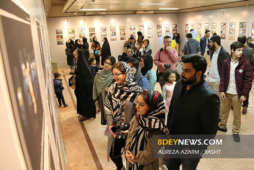استقبال خوب بازدیدکنندگان از نمایشگاه عکس خبری «دیده گار» در رشت + تصاویر