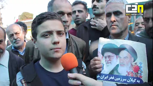 ویدئو/ حرف های شنیدنی یک نوجوان در حاشیه سفر رییس جمهور به لاهیجان