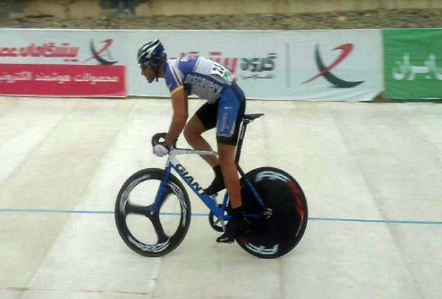 کسب مدال نقره مسابقات قطر توسط دوچرخه سوار ایران