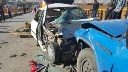 حادثه رانندگی در اتوبان قزوین- رشت ۸مصدوم بر جای گذاشت