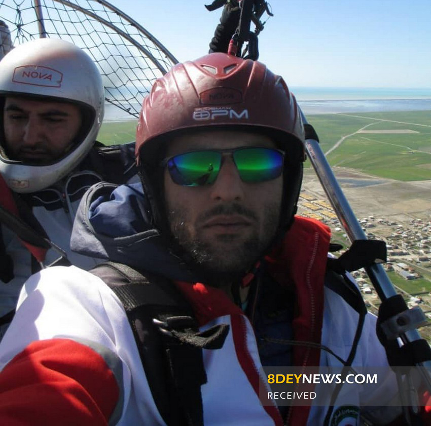 نجاتگر گیلانی با بال های آهنین خود برای کمک به هموطنان پرواز می کند + عکس