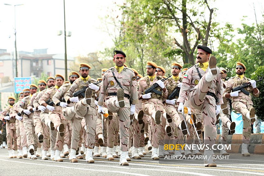 گزارش تصویری/ رژه نیروهای مسلح در رشت
