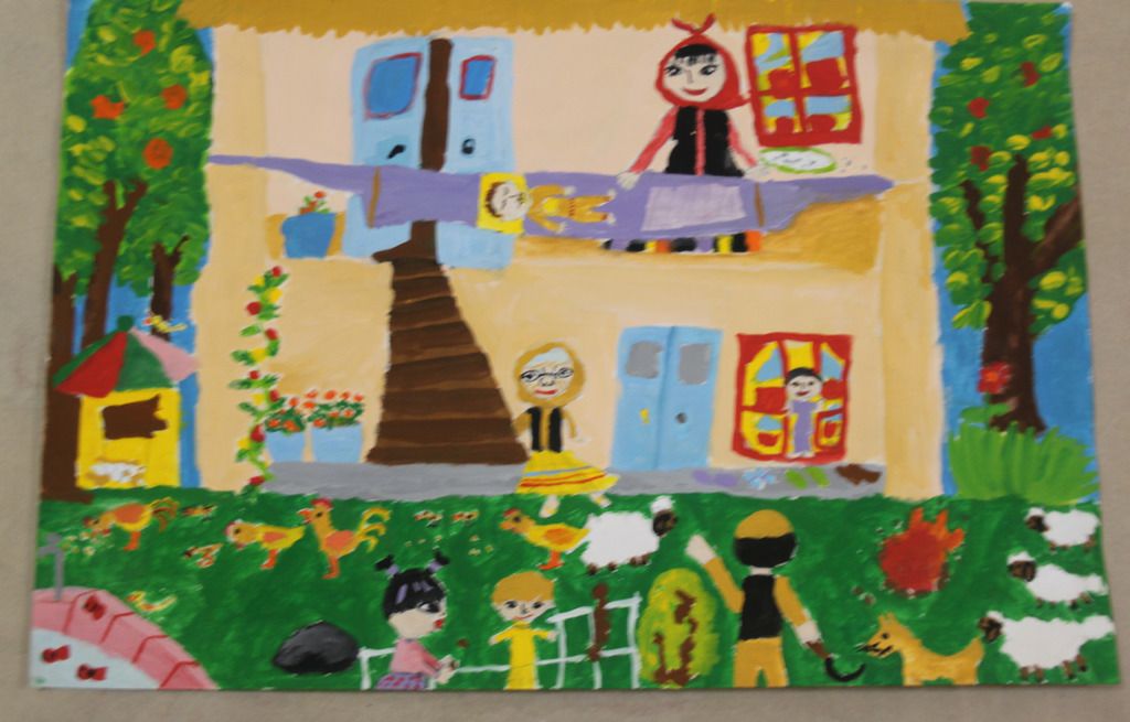 نقاشی کودکان گیلانی از «سرزمین مادری» برگزیده مسابقه بین‌المللی بلاروس شد