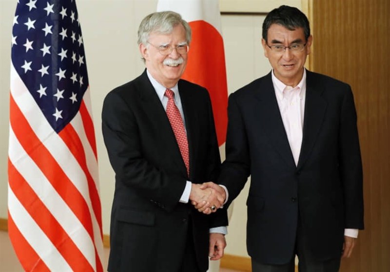 دیدار بولتون با وزیر خارجه و دفاع ژاپن با محوریت ایران