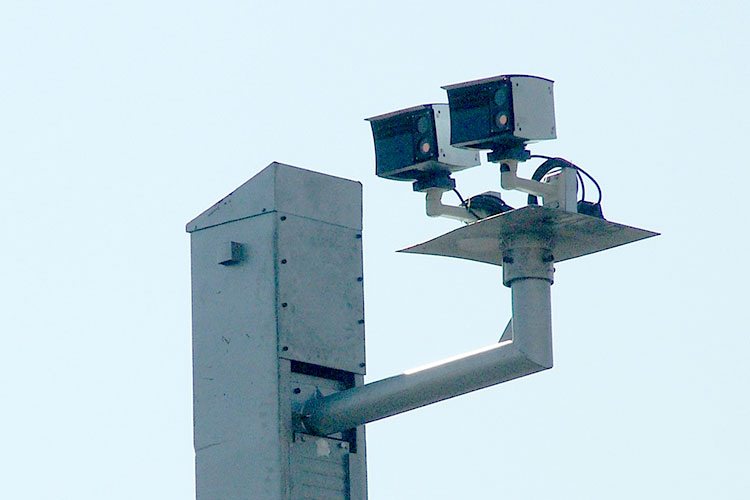 ۷ دوربین ثبت تخلف در رشت نصب شد