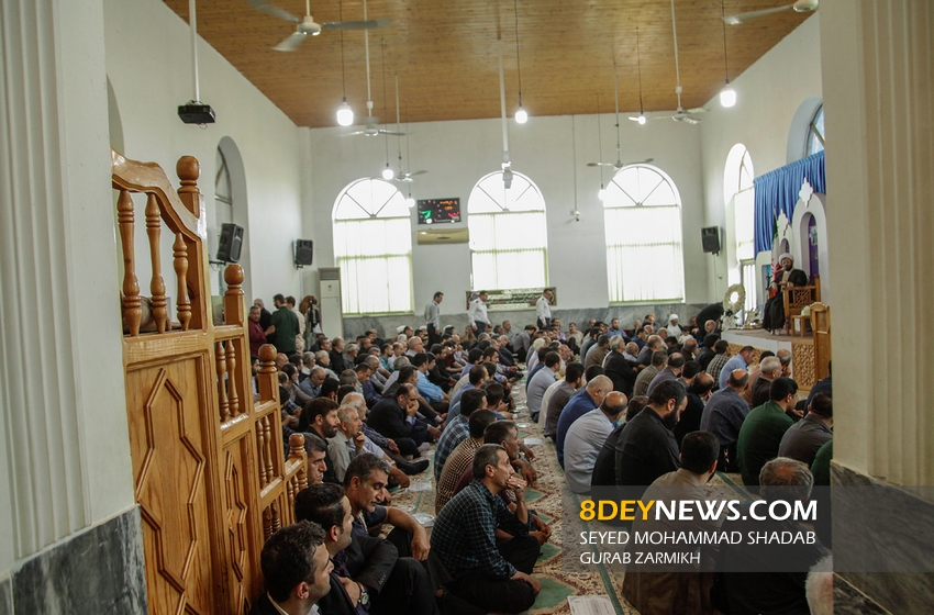 مراسم سومین روز وفات پدر شهید اتابه در گوراب زرمیخ برگزار شد+تصاویر