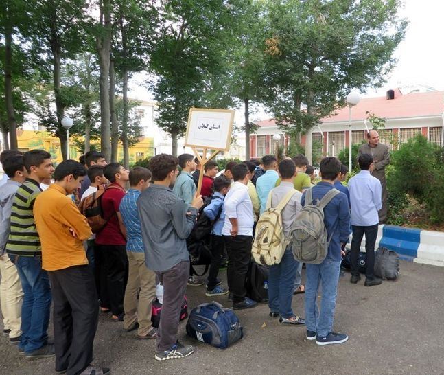 اعزام دانش آموزان گیلانی به اردوی بنیاد علوی