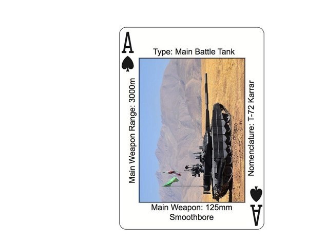 سلاح‌های ایرانی روی کارتِ بازی سربازان آمریکایی + عکس