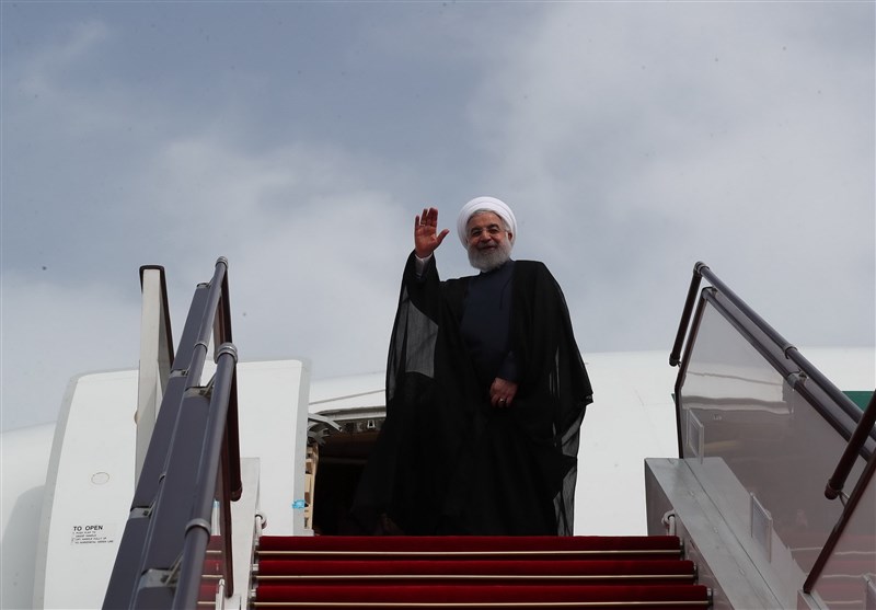 روحانی عازم نیویورک شد +برنامه‌های سفر