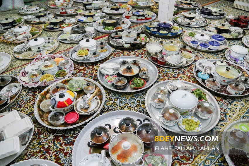 آیین سنتی “مجمع بران” با قدمتی ۲۰۰ ساله در لاهیجان + تصاویر