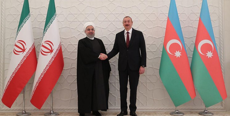 روحانی با رئیس جمهوری آذربایجان دیدار کرد