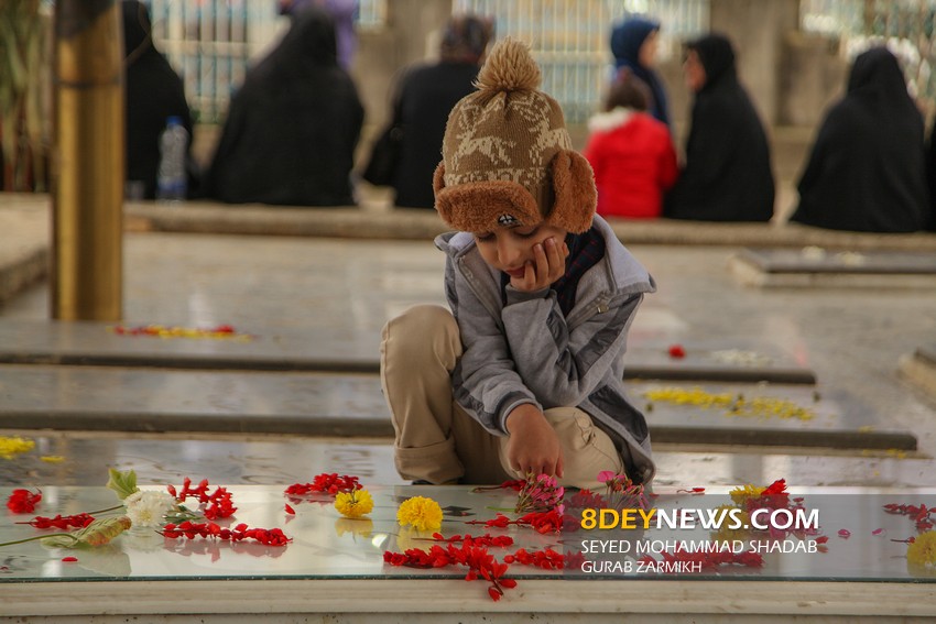 سومین سالگرد شهید “محمد اتابه” در گوراب زرمیخ صومعه سرا برگزار شد + تصاویر