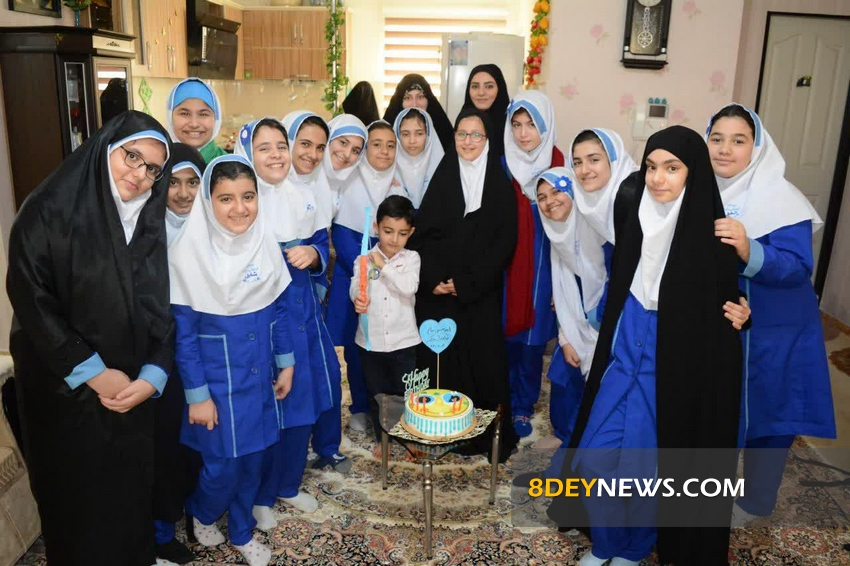 جشن تولد فرزند شهید مدافع حرم “محمد اتابه” + تصاویر