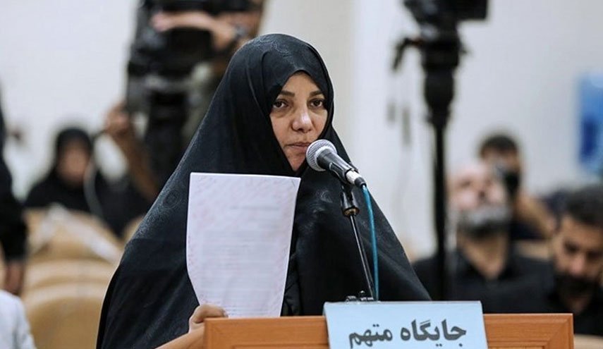 اسماعیلی: شبنم نعمت‌زاده به ۲۰ سال حبس محکوم شد