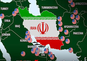 فهرست پایگاه‌های نظامی آمریکا در منطقه که در تیررس موشک‌های ایران هستند + فیلم