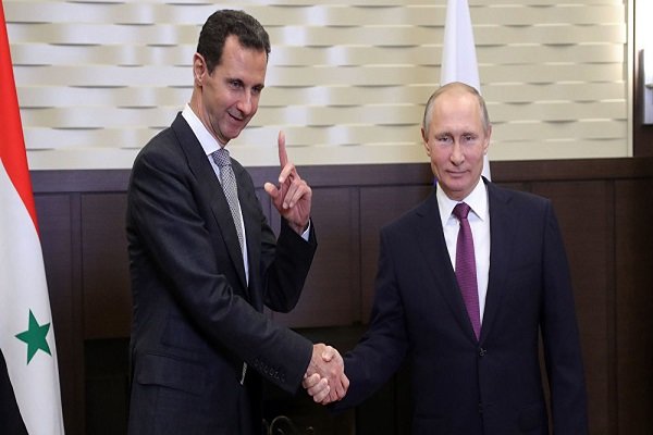 پوتین با بشار اسد دیدار کرد