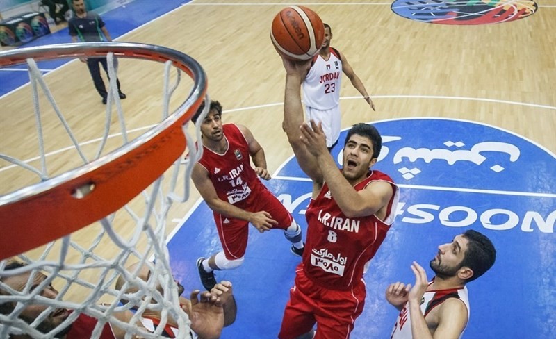 بازی تیم ملی بسکتبال ایران با قطر بدون تماشاگر برگزار می‌شود