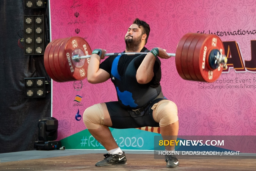 داودی امید وزنه‌برداری ایران برای مدال المپیک