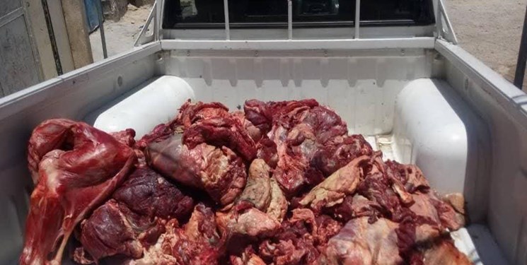 بیش از ۲۰۰ کیلو گرم گوشت فاسد در ماسال کشف شد