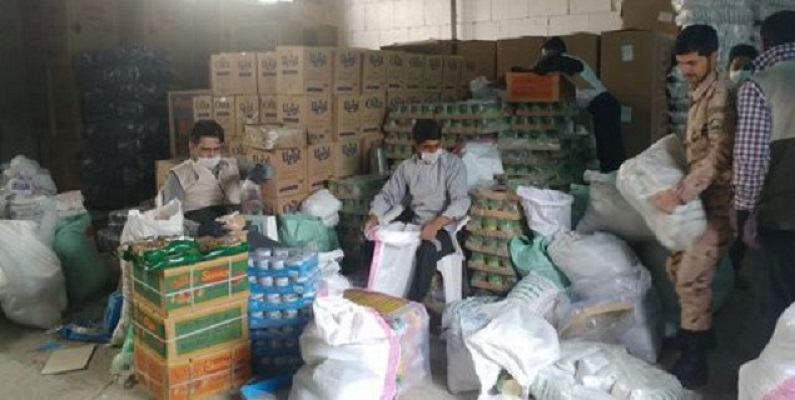 توزیع ۱۲۰ بسته معیشتی در لاهیجان انجام شد