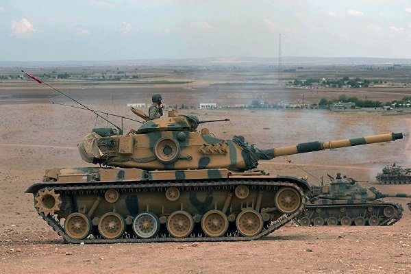 ارتش ترکیه شمال سوریه را گلوله باران کرد