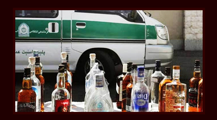 بزرگترین کارگاه مشروبات الکلی شمال کشور توسط پلیس امنیت گیلان کشف و منهدم شد