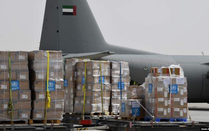 سازمان جهانی بهداشت ۷٫۵ تن تجهیزات مبارزه با کرونا به ایران فرستاد
