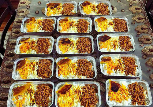 توزیع بیش از ۹ هزار پرس غذای گرم هرشب در ماه مبارک رمضان