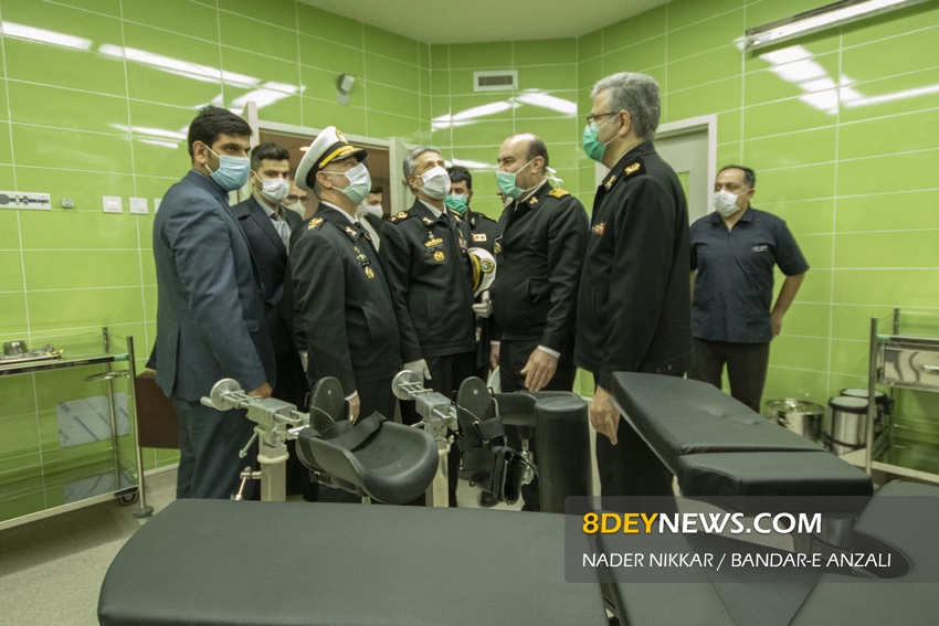 گزارش تصویری/ افتتاح مرکز جراحی امام رضا (ع) ناوگان شمال نیروی دریایی ارتش در انزلی