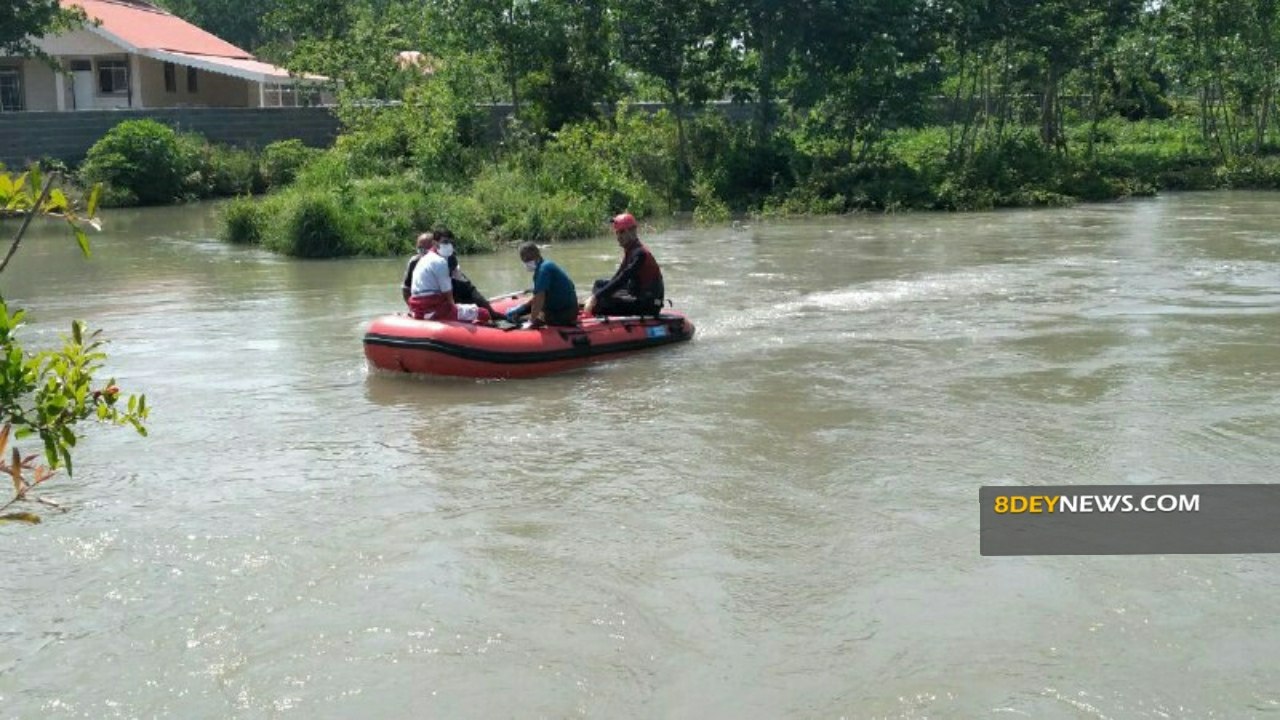 پیکر دومین مغروق حادثه “رودخانه سپیدرود سنگر” پیدا شد