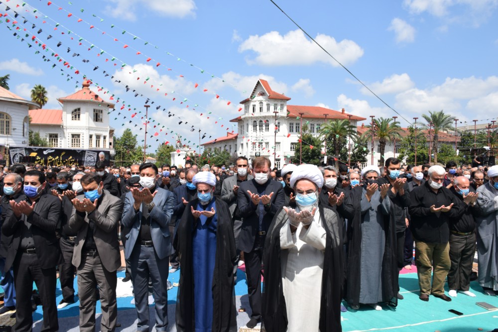 برپایی نخستین نماز جمعه سال ۱۴۰۰ در شهرهای استان گیلان