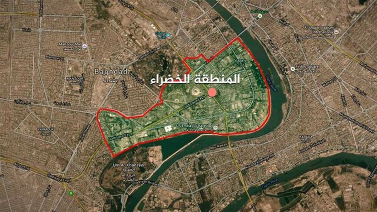 اصابت دو موشک کاتیوشا در مرکز بغداد