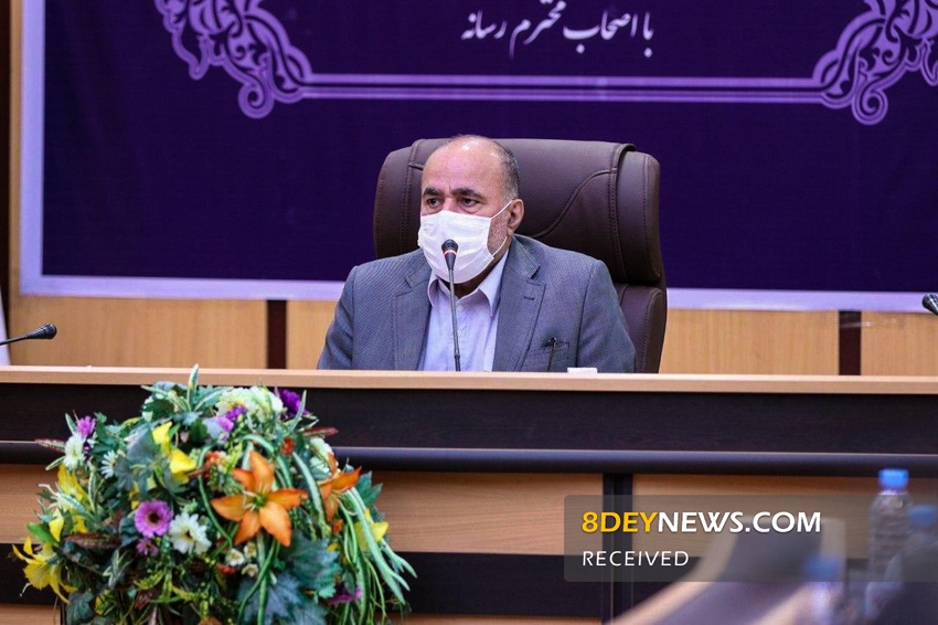 گزارش تصویری/ نشست خبری سردار آقازاده با اصحاب رسانه