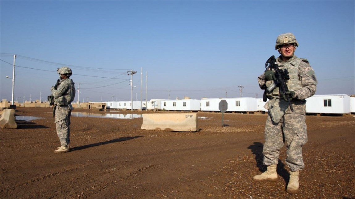 پایگاه نظامیان آمریکایی در اربیل هدف راکت قرار گرفت