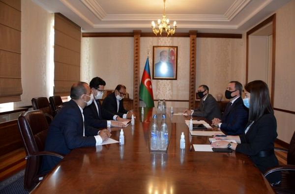 توئیت همتای آذربایجانی ظریف پس از دیدار با سفیر جدید ایران