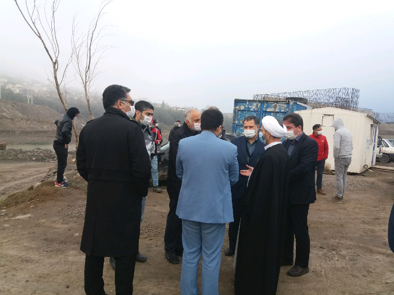 بازدید از روند ساخت باقیمانده آزادراه رشت – قزوین