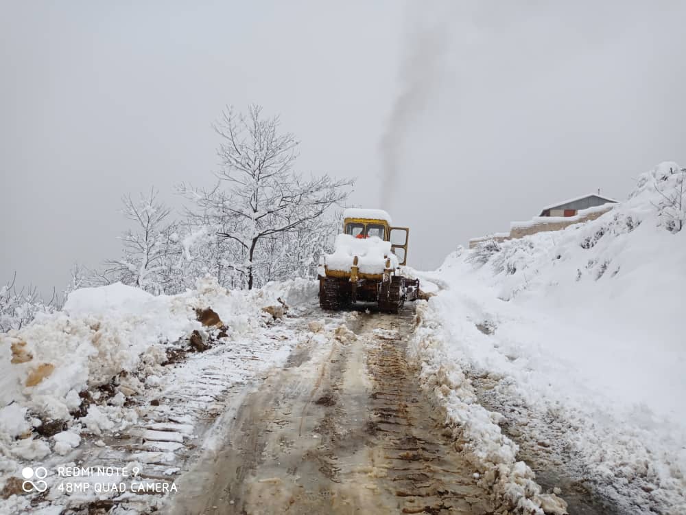 دستگاهها برای مقابله با مشکلات احتمالی بارش برف در گیلان آماده هستند