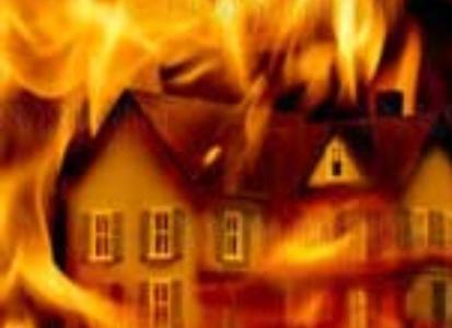 آتش‌سوزی خانه ویلایی در رشت