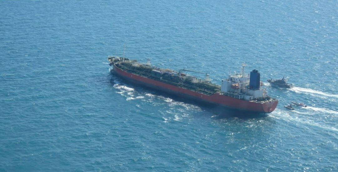 ایران یک کشتی با پرچم کره جنوبی را توقیف کرد