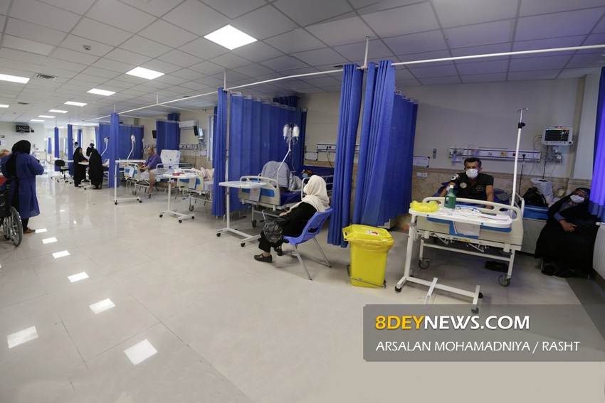بستری ۳۸ بیمار جدید کرونایی در بیمارستان‌های گیلان