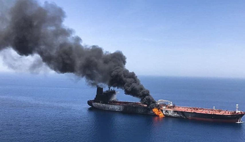 سانحه برای کشتی انگلیسی در دریای عمان