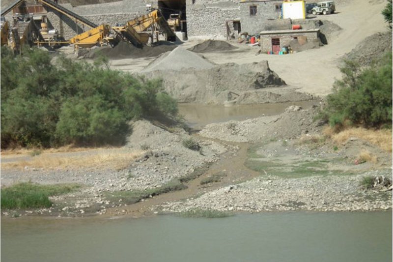 ممنوع شدن برداشت شن و ماسه از رودخانه های گیلان