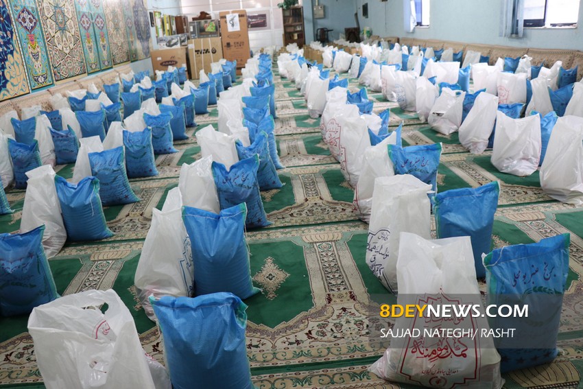 اقدامات گروه‌های جهادی ناحیه سلمان برای کمک به نیازمندان بخش‌های سنگر و کوچصفهان
