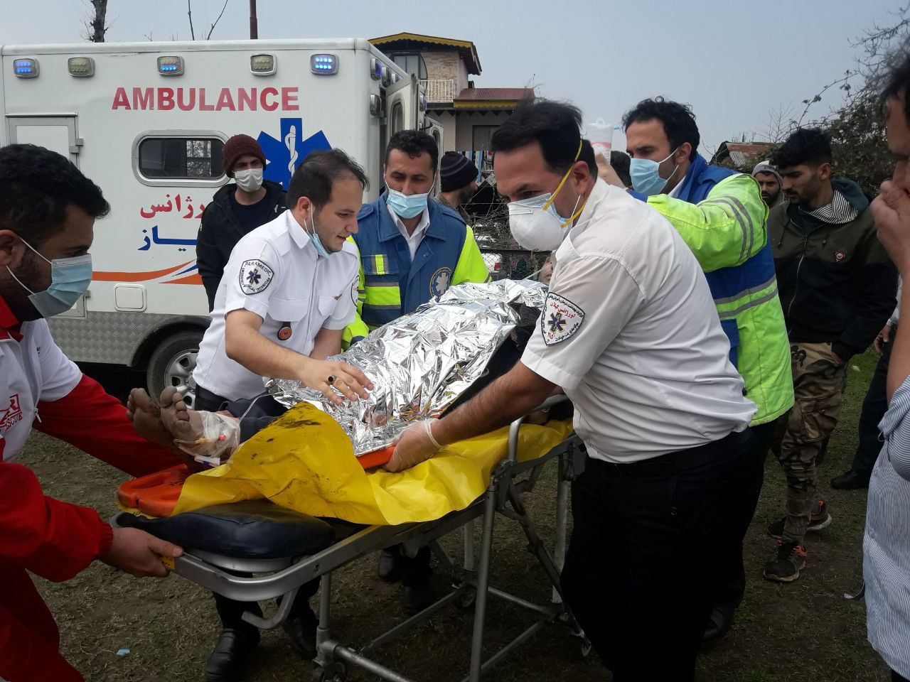 انفجار گاز در رودسر منجر به مرگ ۲ نفر شد + عکس